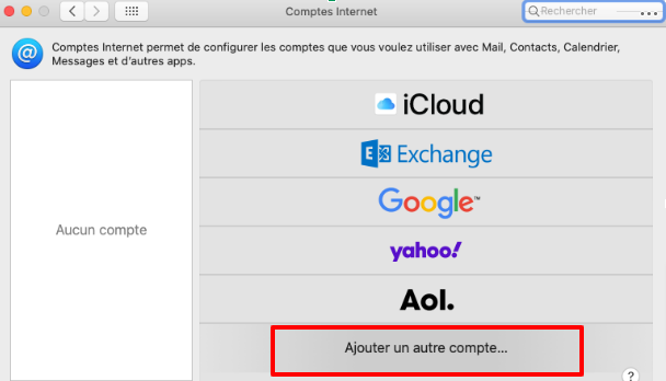 comment faire une adresse mail sur mac